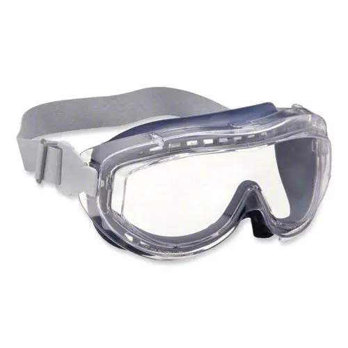 Flex Seal Otg Goggles, Clear Hydroshield Anti-Fog/Anti-Scratch Lens, Clear/Navy/Gray Frame 1