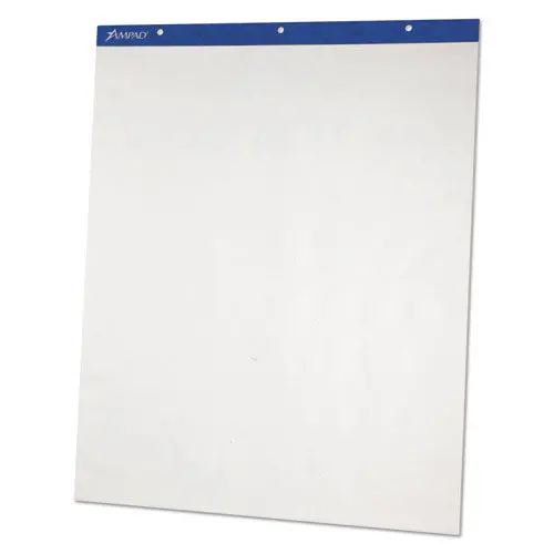 Flip Charts, 27 X 34, White, 50 Sheets, 2-Carton 1