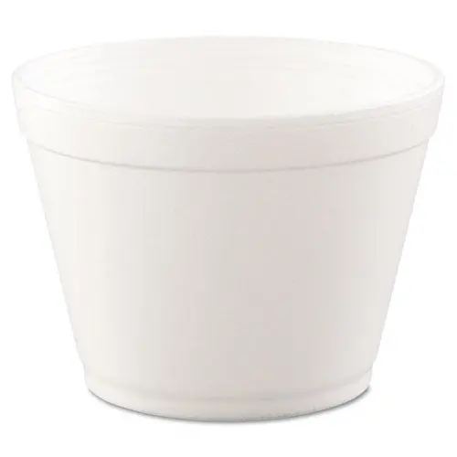 Foam Containers,16Oz, White, 25-Bag, 20 Bags-Carton 1