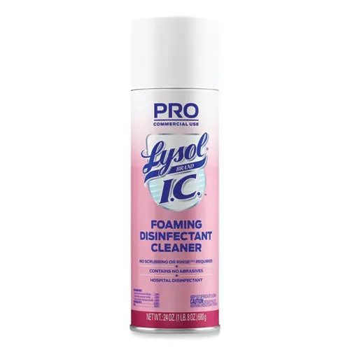 Foaming Disinfectant Cleaner, 24 Oz Aerosol Spray, 12-Carton 1