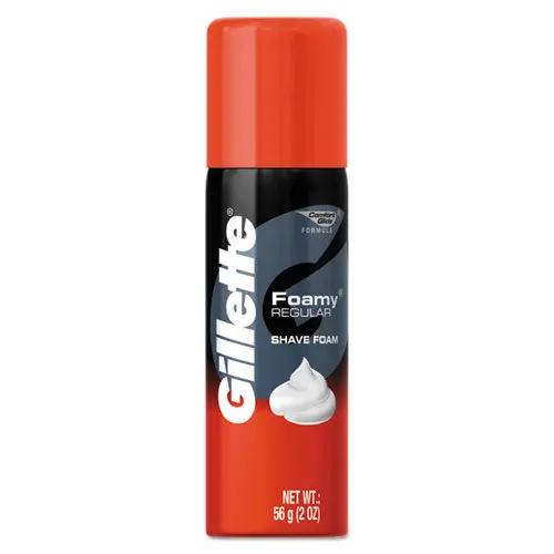 Foamy Shave Cream, Original Scent, 2 Oz Aerosol, 48-Carton 1