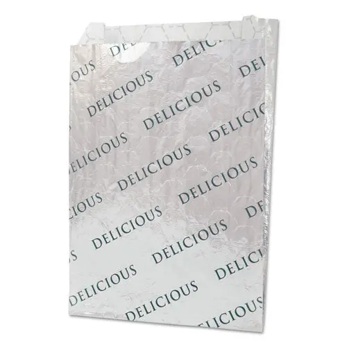 Foil-Paper-Honeycomb Insulated Bag, 2", 8" X 6", White, 1,000-Carton 1