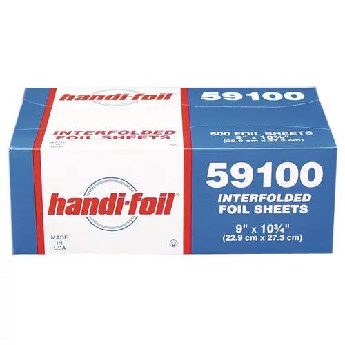 Foil,Sheet,9X10.75,6/500 1