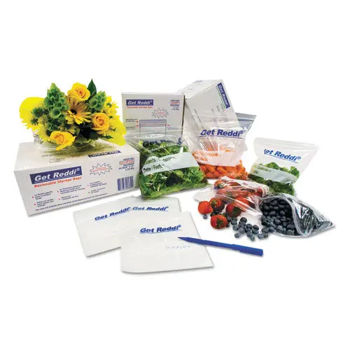 Food Bags, 3.5 Qt, 0.68 Mil, 8" X 15", Clear, 1,000-Carton 1
