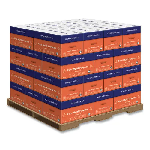 Fore Multipurpose Print Paper, 96 Bright, 24 Lb, 8.5 X 11, White, 500 Sheets/Ream, 10 Reams/Carton, 32 Cartons/Pallet 1