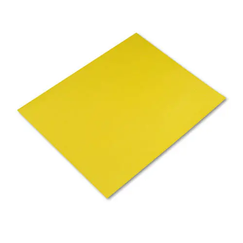 Four-Ply Railroad Board, 22 X 28, Lemon Yellow, 25-Carton 1