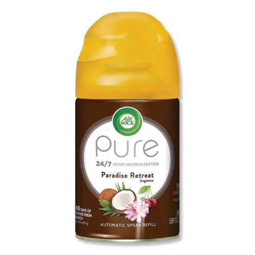 Freshmatic Life Scents Ultra Refill, Paradise Retreat, 5.89 Oz Aerosol 1