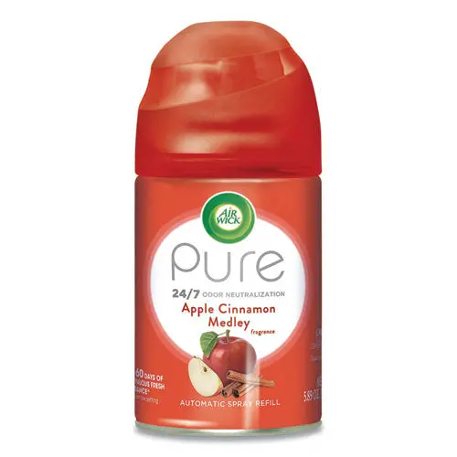 Freshmatic Ultra Spray Refill, Apple Cinnamon Medley, Aerosol, 5.89 Oz, 6-Carton 1