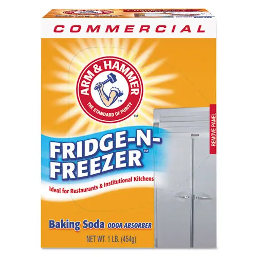 Fridge-N-Freezer Pack Baking Soda, Unscented, Powder, 16 Oz, 12-Carton 1