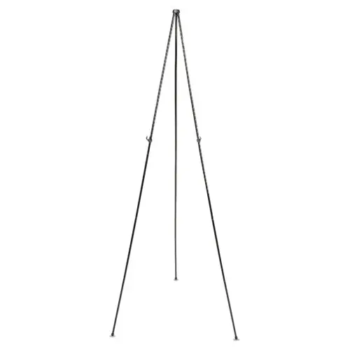 Full Size Instant Easel, 62-3-8" Maximum Height, Steel, Black 1