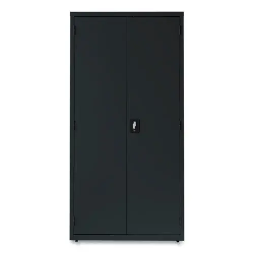 Fully Assembled Storage Cabinets, 5 Shelves, 36" X 18" X 72", Black 1