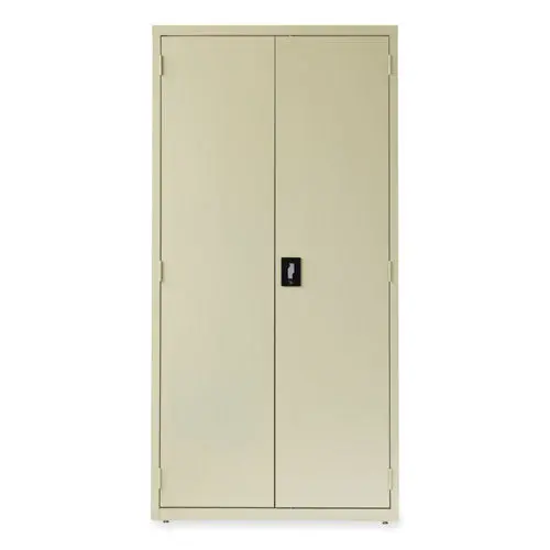 Fully Assembled Storage Cabinets, 5 Shelves, 36" X 18" X 72", Putty 1