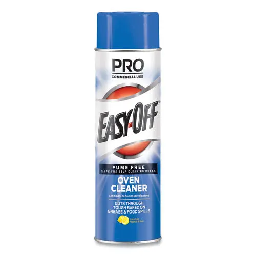 Fume Free Max Oven Cleaner, Foam, Lemon, 24 Oz Aerosol Spray, 6-Carton 1