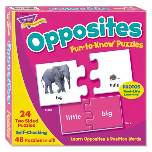Fun To Know Puzzles, Opposites 1