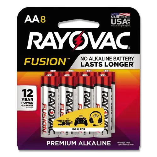 Fusion Advanced Alkaline Aa Batteries, 8-Pack 1
