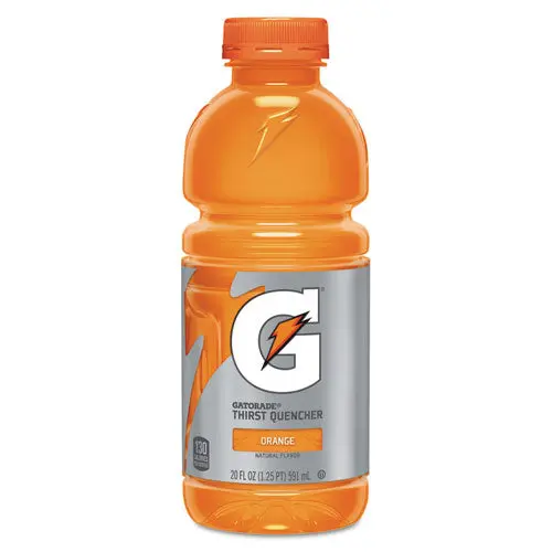 G-Series Perform 02 Thirst Quencher, Orange, 20 Oz Bottle, 24-Carton 1