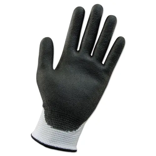 G60 Ansi Level 2 Cut-Resistant Gloves, Wht-Blk, 250Mm Length, Xl-Size 10, 12 Pr 1