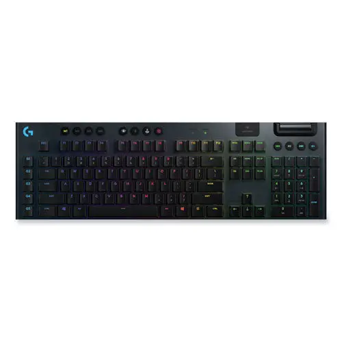 G915 Lightspeed Wireless Rgb Mechanical Gaming Keyboard, Linear Switch, Black 1