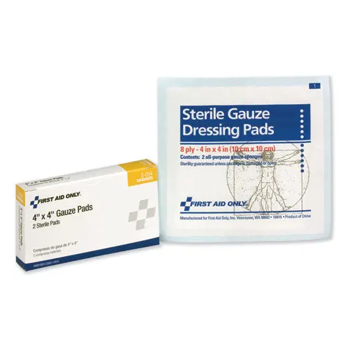 Gauze Pads, 4" X 4", 2-Box 1