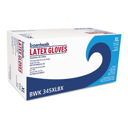 General-Purpose Latex Gloves, Natural, X-Large, Powder-Free, 4.4 Mil, 100/Box 1