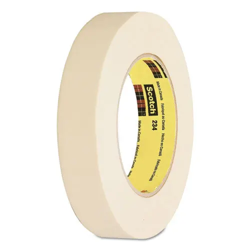 General Purpose Masking Tape 234, 3" Core, 12 Mm X 55 M, Tan 1