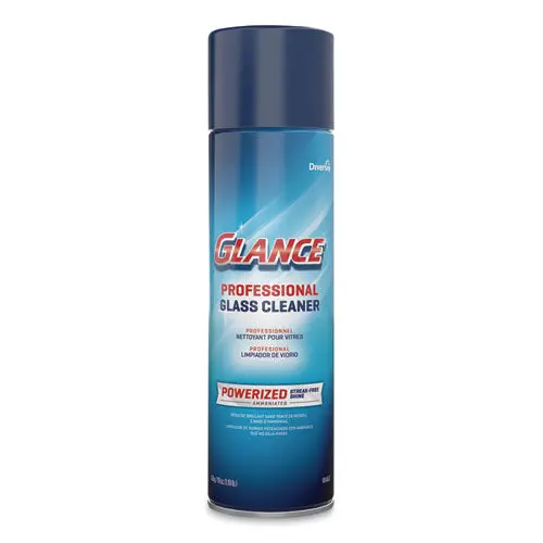 Glance Powerized Glass And Surface Cleaner, Ammonia Scent, 19 Oz Aerosol, 12-Carton 1