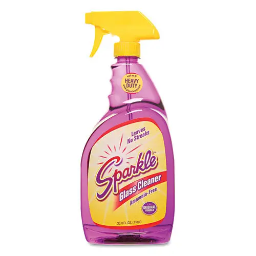 Glass Cleaner, 33.8Oz Spray Bottle, 12-Carton 1