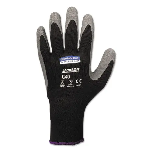 Gloves,Latx,Sz11,12,Gy/Bk 1