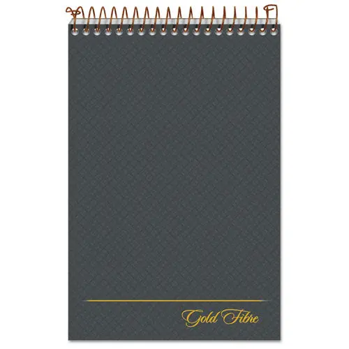 Gold Fibre Steno Books, Gregg Rule, Gray Cover, 6 X 9, 100 White Sheets 1