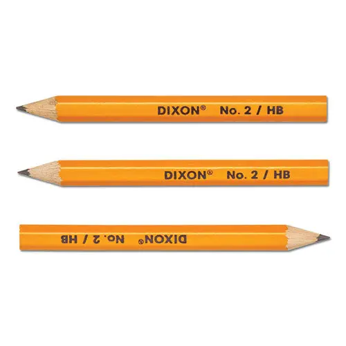 Golf Wooden Pencils, 0.7 Mm, Hb (#2), Black Lead, Yellow Barrel, 144-Box 1