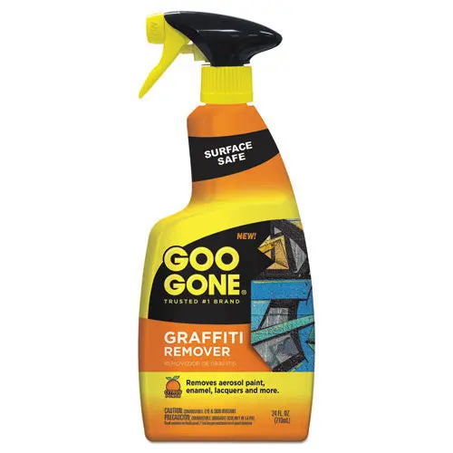 Graffiti Remover, 24 Oz Spray Bottle, 4-Carton 1