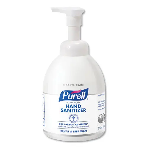 Green Certified Advanced Instant Foam Hand Sanitizer, 535 Ml Bottle, 4-Carton 1