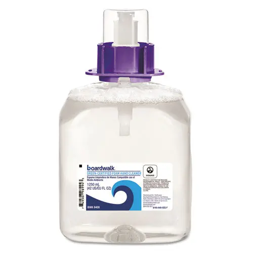 Green Certified Foam Soap, Fragrance Free, 1,250 Ml Refill, 4-Carton 1