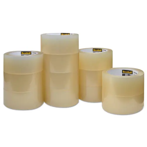 Greener Commercial Grade Packaging Tape, 3" Core, 1.88" X 54.6 Yds, Clear, 12-Pack 1