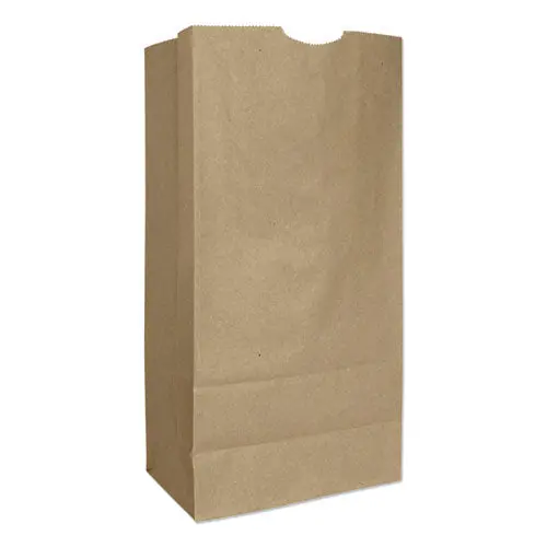 Grocery Paper Bags, 57 Lbs Capacity, #16, 7.75"W X 4.81"D X 16"H, Kraft, 500 Bags 1