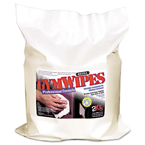 Gym Wipes Professional, 6 X 8, Unscented, 700-Pack, 4 Packs-Carton 1