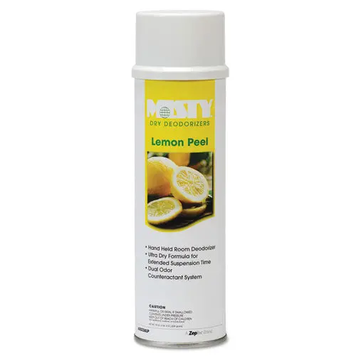 Handheld Air Deodorizer, Lemon Peel, 10 Oz Aerosol, 12-Carton 1