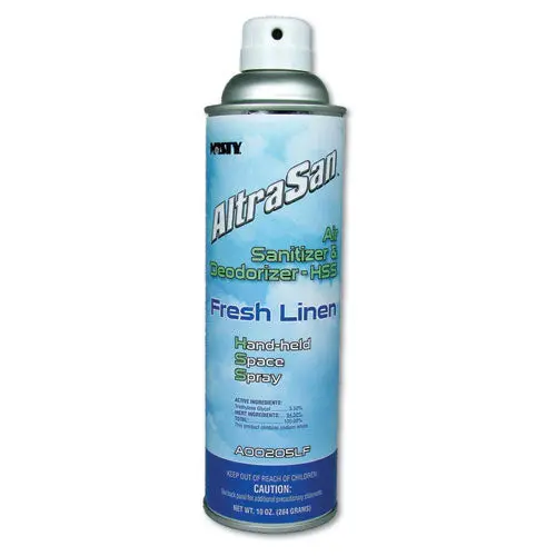 Handheld Air Sanitizer-Deodorizer, Fresh Linen, 10 Oz Aerosol, 12-Carton 1