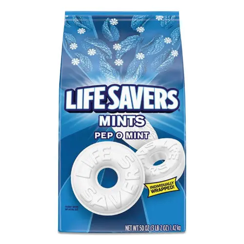 Hard Candy Mints, Pep-O-Mint, 50 Oz Bag 1