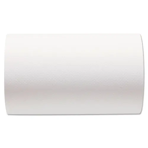 Hardwound Paper Towel Roll, Nonperforated, 9 X 400Ft, White, 6 Rolls-Carton 1