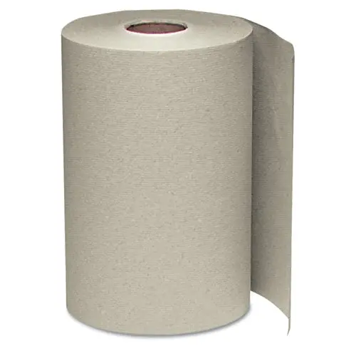 Hardwound Roll Towels, 8 X 350 Ft, Natural, 12 Rolls-Carton 1