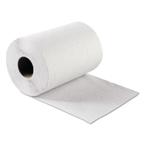 Hardwound Roll Towels, White, 8" X 300 Ft, 12 Rolls-Carton 1