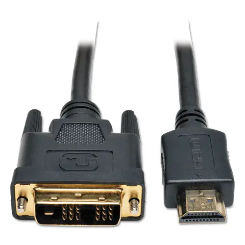 Hdmi To Dvi-D Cable, Digital Monitor Adapter Cable (M-M), 1080P, 10 Ft., Black 1