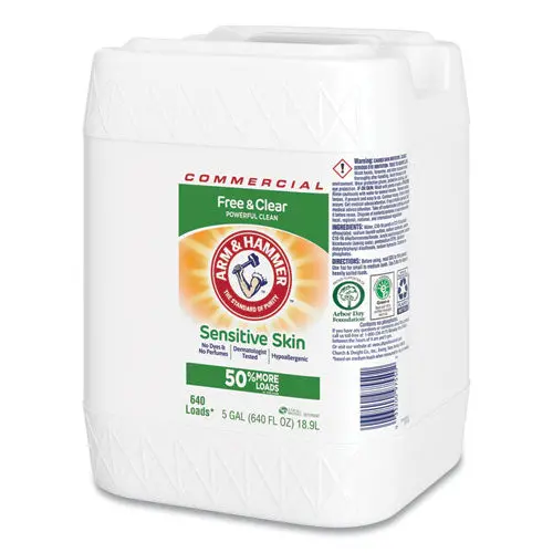 He Compatible Liquid Detergent, Fresh Scent, 5 Gal Bottle 1