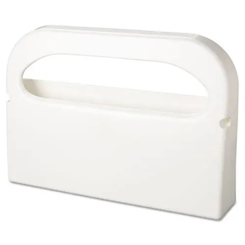 Health Gards Toilet Seat Cover Dispenser, Half-Fold, 16 X 3.25 X 11.5, White, 2-Box 1