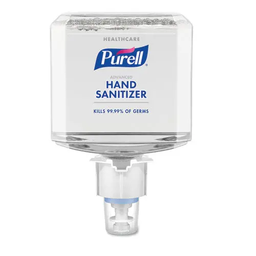 Healthcare Advanced Foam Hand Sanitizer, 1,200 Ml, Fragrance-Free, For Es4 Dispensers, 2-Carton 1