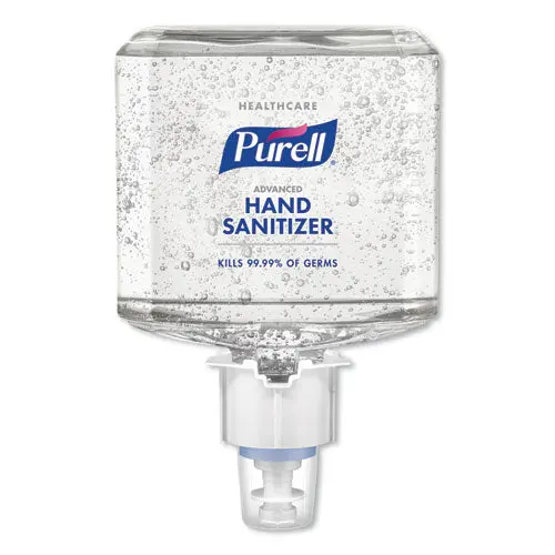 Healthcare Advanced Gel Hand Sanitizer, 1,200 Ml, Clean Scent, For Es4 Dispensers, 2-Carton 1