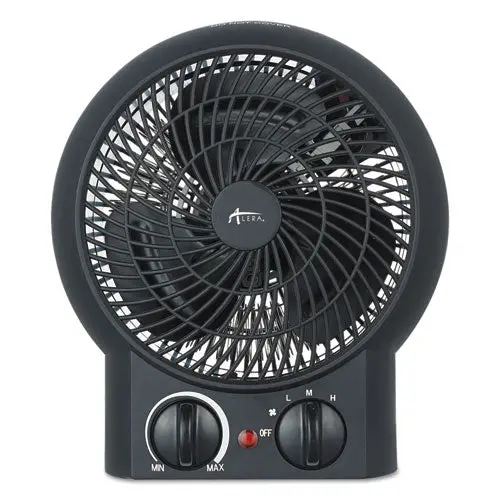 Heater Fan, 8 1-4" X 4 3-8" X 9 3-8", Black 1