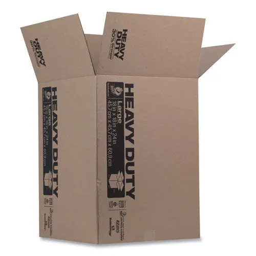 Heavy-Duty Boxes, Regular Slotted Container (Rsc), 18" X 18" X 24", Brown 1