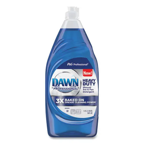 Heavy-Duty Manual Pot/Pan Dish Detergent, Original Scent, 38 Oz Bottle, 8/Carton 1